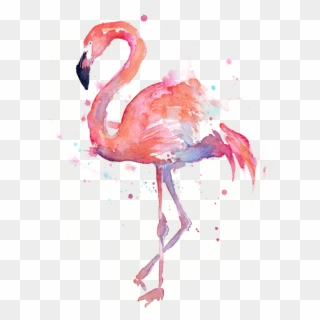 Pink Flamingo - Clipart