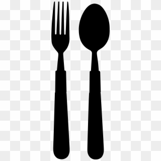 Fork And Spoon Silhouette Clipart