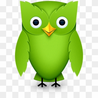Free App That You Can Use To Learn Languages - Duolingo Owl Clipart