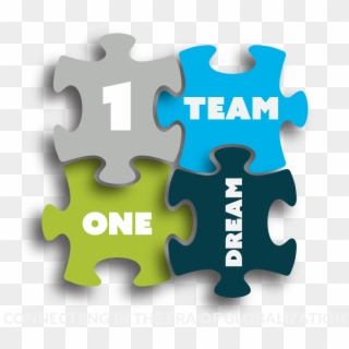 2 Events, 1 Amazing Team - One Team One Dream Logo Clipart