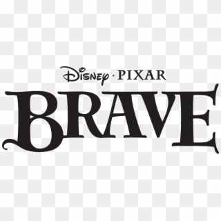 Disney Svg Black And White - Brave Logo Clipart