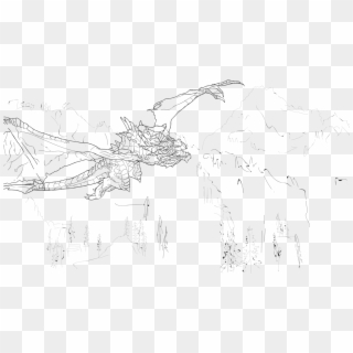 Skyrim Colouring Pages With Transparent Backgrounds - Sketch Clipart