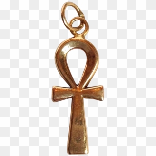 Vintage Ankh Charm, The Egyptian Hieroglyphic Character - Cross Clipart