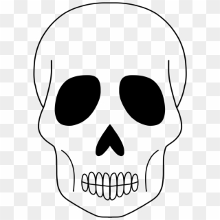 Download The Skull Base As A Transparent Png To Print - Skull Clipart
