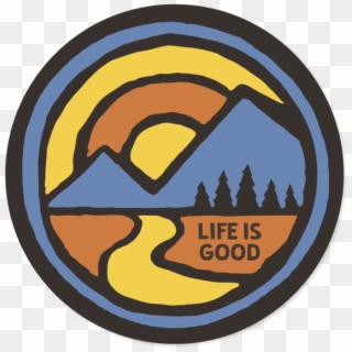 Life Is Good Tire Cover , Png Download - Jeep Tire Covers Mountains Clipart