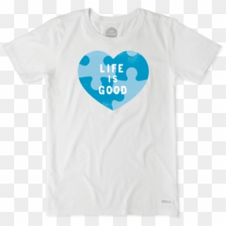 Life Is Good Special Edition Autism Awareness Tees - T-shirt Clipart