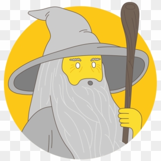 Gandalf The Gray - Cartoon Clipart