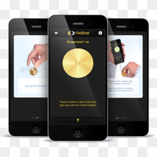 Gold/silver Coins And Bars Sound Verification For Ios - Gold App Clipart