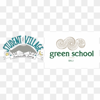 Green School Student Village - Graphic Design Clipart