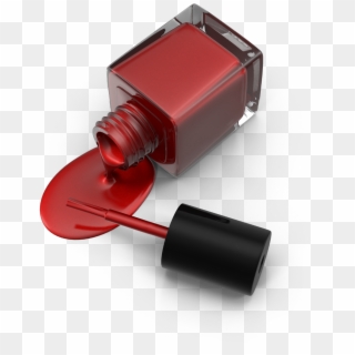 #spill #red #drip #splash #aesthetic #leak #fall #3d - Pouring Nail Polish Png Clipart
