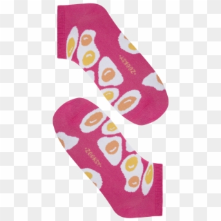 Eggs In A Pink Socks - Sock Clipart