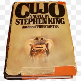 Cujo Stephenking Scary Book Books Old Roomdecor Decor - Stephen King Cujo Book Clipart