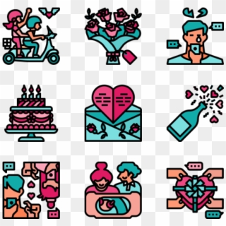 Wedding Love Story Clipart
