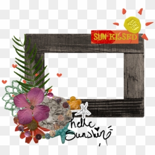 Sunkissed Bad Cluster Web - Picture Frame Clipart