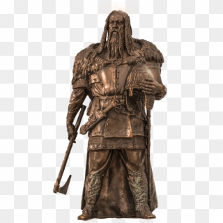Beowulf Is A Geatish Hero Who Fights The Monster Grendel, - Statue Clipart