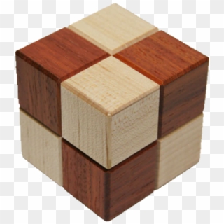 Karakuri Cube Box - Plywood Clipart