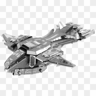 Picture Of Unsc Pelican - Halo Pelican Metal Earth Clipart