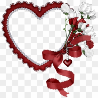 Download Valentine Frames Image - Heart Clipart