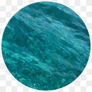 #fundo #azul #agua #mar #oceano - Circle Clipart