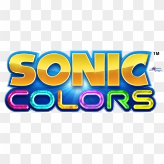 Sonic Colors Logo - Sonic Colors Wii Clipart