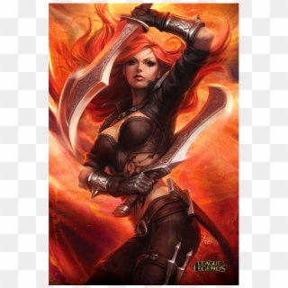 Katarina - League Of Legends Katarina Poster Clipart