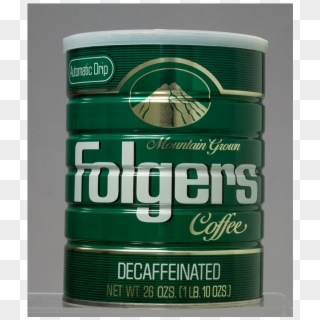 Folgers Decaffeinated - Drink Clipart