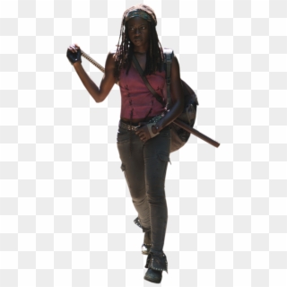 Michonne Stuff And Thangs, Fear The Walking Dead, Love - Michonne The Walking Dead Png Clipart