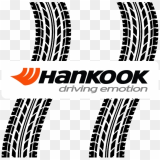 Car Tracks Hankook - Hankook Tire Clipart