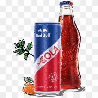 Cola Red Bull Simply Cola All Natural All Cola Red - Red Bull Cola Bottle Clipart