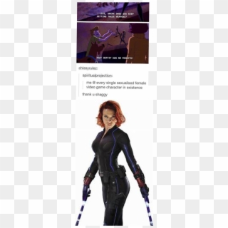 Yes But I Also Really Like When A Character Pulls A - Black Widow Scarlett Johansson Png Clipart