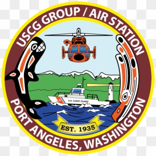 Coast Guard Air Station Port Angeles - Port Angeles Washington Coast Guard Station Clipart