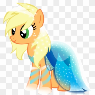 Mlp Applejack Hairstyles 5 By Samantha - My Little Pony Applejack Dress Clipart