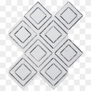 Stone Mesh Pattern Tile - Arizona Tile Harlow Bianco Clipart