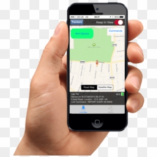 Gps Tracking On Your Mobile - Bitcoin On Smartphone Clipart