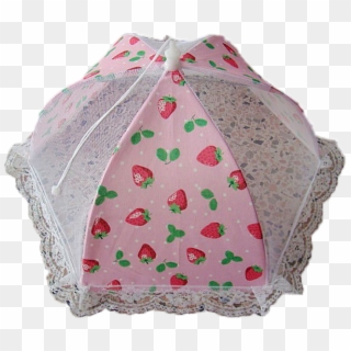 Foldable Food Cover Tent With Flowery Pattern Mesh - Umbrella Clipart