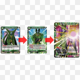 Cell Grows Into A Higher-cost Cell By Absorbing ＜android - Dragon Ball Super Cell Deck Clipart