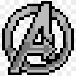 Avengers Logo Minecraft Pixel Art Troll Face Clipart 3394681