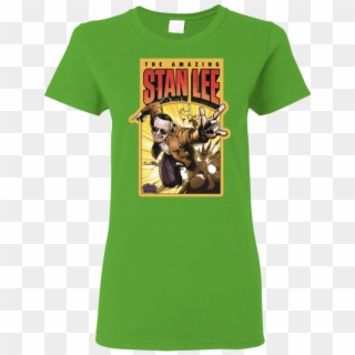 The Amazing Stan Lee Ladies Women T-shirt - T-shirt Clipart
