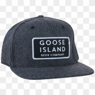 Goose Island Text Block Hat - Baseball Cap Clipart