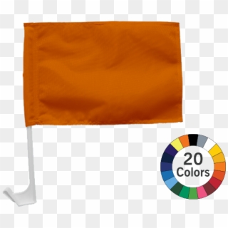 Small Stock Color Car Flags Can Create Uniformity On - Flag Clipart