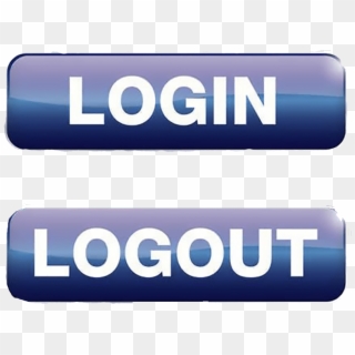 Login And Logout Buttons8 - Login And Logout Button Png Clipart