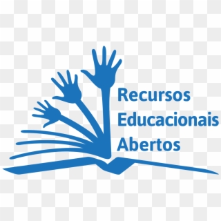 Logotipo Recursos Educacionais Abertos Fundo Branco - Open Educational Resources Clipart