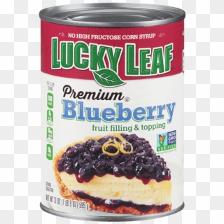 Premium Blueberry Fruit Filling & Topping - Lucky Leaf Blueberry Clipart