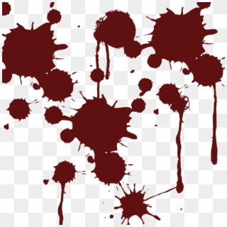 Blood Splatter Png - Blood Splatter Outline Clipart