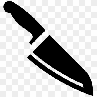 Png File Svg Pluspng - Png Knife Black And White Clipart