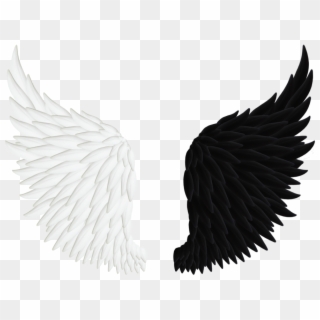 Baby Angel Wings Png - Angel And Devil Wings Png Clipart