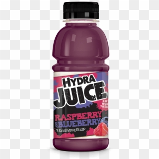 Hydra Juice 50% Raspberry And Blueberry Juice Drink - Plastic Bottle Clipart