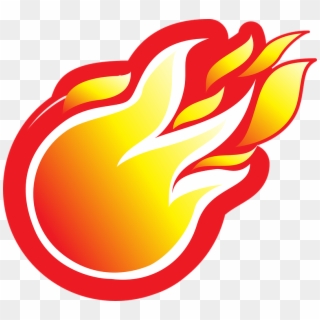 Fireball Clipart Long Fire - Png Download