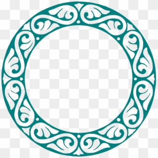 Celtic, Frame, Circle, Round, Border, Free, Oval - Letter K Monogram Png Clipart