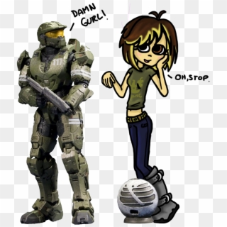 Halo Anniversary Series 2 "the Package" Master Chief - Master Chief Toy Transparent Clipart